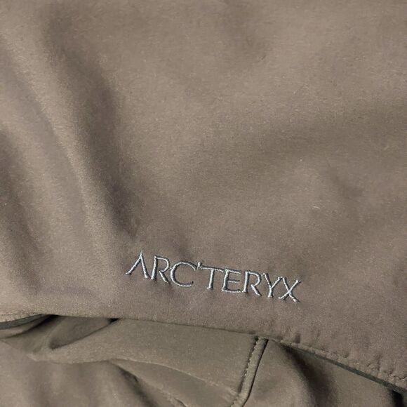 Arc’teryx Herren Soft Shell Full Zip Jacket Brown Men XL GUC Read* - Picture 3 of 12